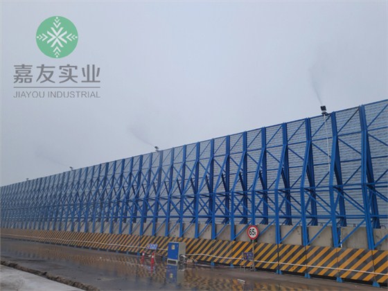 滄州黃驊港礦石港務(wù)有限公司港口碼頭霧樁噴霧抑塵項(xiàng)目4