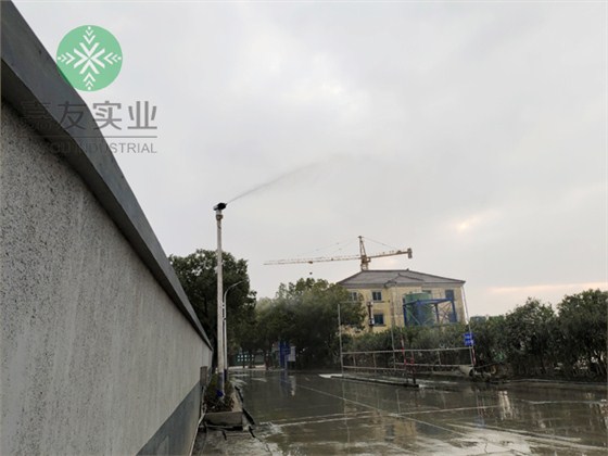 水泥廠道路霧樁降塵系統(tǒng)5