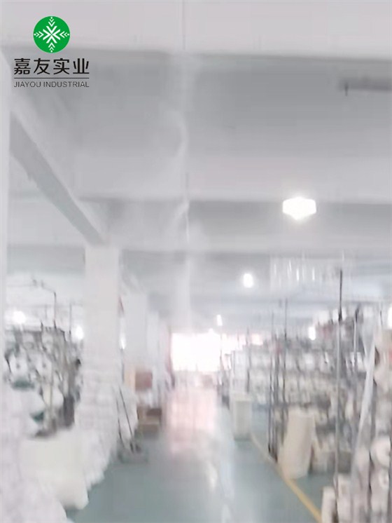 紡織車間高壓微霧加濕器3