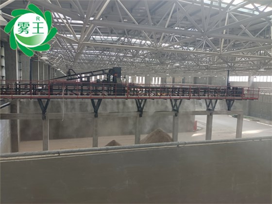 砂石骨料車間落料口、進(jìn)料口、皮帶機(jī)分料斗高壓噴霧降塵系統(tǒng) (1)