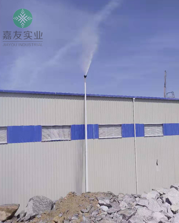 ：上海鵬砂實(shí)業(yè)有限公司漳州分公司安裝旋轉(zhuǎn)霧樁降塵系統(tǒng)案例