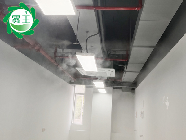 天信電力用高壓微霧加濕器控濕，筑牢檢測(cè)室“濕度防線(xiàn)”