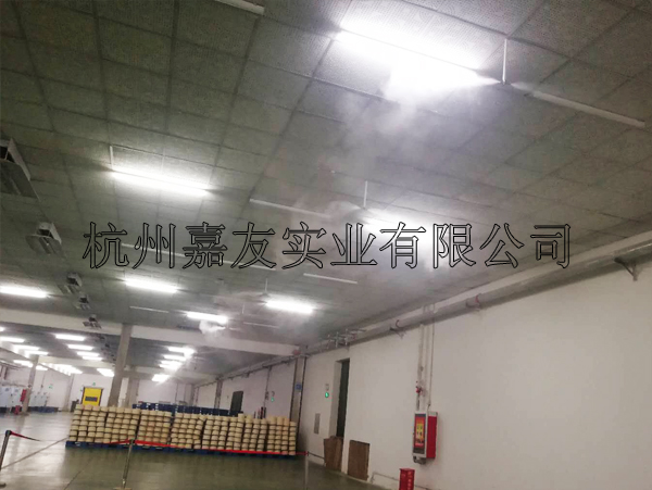 新疆利泰紡織車(chē)間加濕案例3