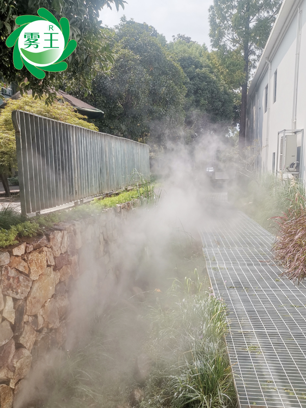 霧王霧森系統(tǒng)助力和創(chuàng)園環(huán)境升級，打造宜居清涼仙境