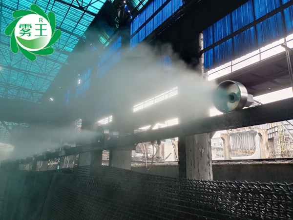 案例||煤庫邂逅霧王干霧抑塵系統(tǒng)，治揚塵助力金華潤綠色生產(chǎn)
