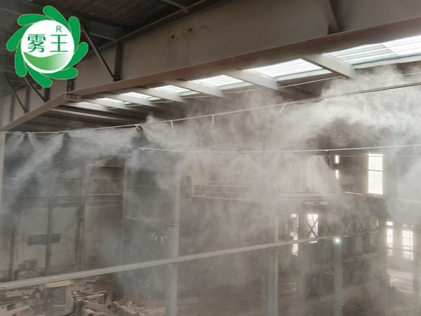 破碎車(chē)間高壓噴霧降塵系統(tǒng) (2)