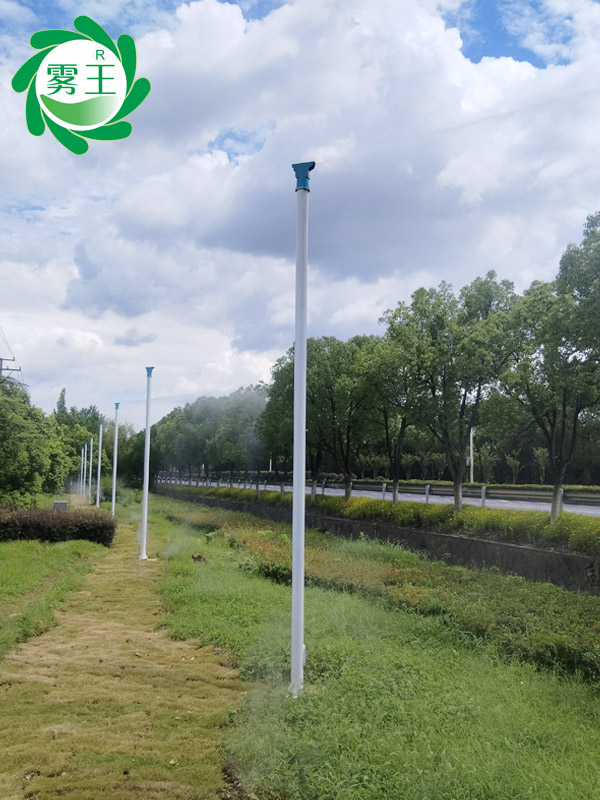 道路旋轉(zhuǎn)霧樁降塵系統(tǒng) (1)