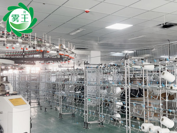 霧王高壓微霧加濕器助力本盛紡織大圓機車間從靜電到絲滑