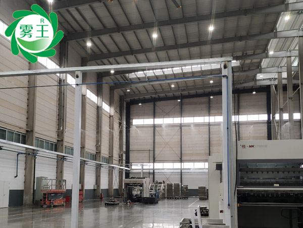 印刷車(chē)間高壓微霧加濕器 (6)