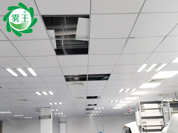 包裝印刷車間高壓微霧加濕器 (2)