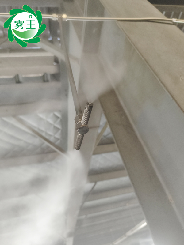 包裝紙箱生產(chǎn)車間高壓微霧加濕器 (4)